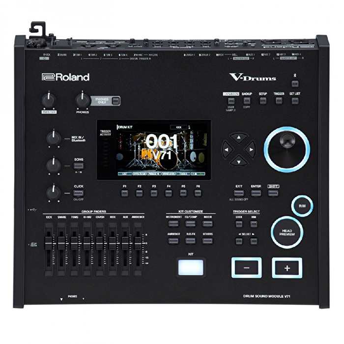 ROLAND VAD716 V-Drums Acoustic Design Pearl White Elektronik Davul Seti